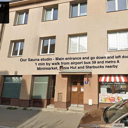 Sauna Studio Near Centre/Airport Prague Ngoại thất bức ảnh